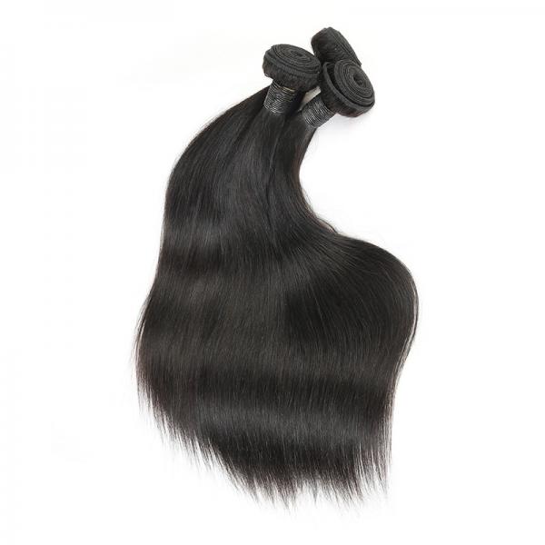 Quality Silk Straight Original Brazilian Straight Hair Extensions Customized Length for sale