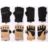 China Military Paintball Half Finger Shooting Gloves For Protection Customized Logo factory