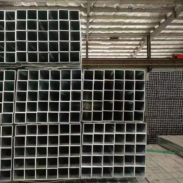 Quality ASTM A53 A36 Hot Dipped Galvanized Steel Tube Zinc Coated Rectangle Hollow Section Pipe for sale