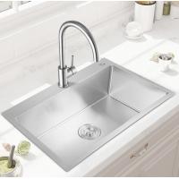 Quality Rectangular 27 Inch Kitchen Sink , Top Mount Workstation Sink Stainless Steel 304 Material for sale
