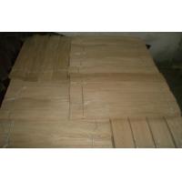 China Engineered Ash Hardwood Veneer Flooring Brown ,  Inlay Veneer Sheet factory
