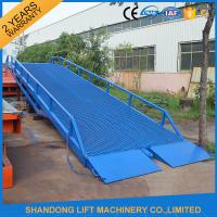 China Adjustable Loading Dock Ramp ,  Warehouse Container Loading Mobile Dock Ramp factory