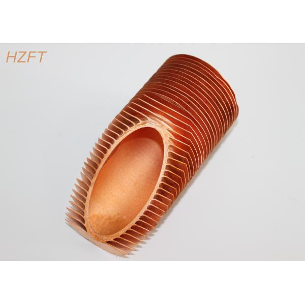 Quality Integrated Finned Copper Tubing For Mine Coolers And Cooling Towers 55 Mm for sale