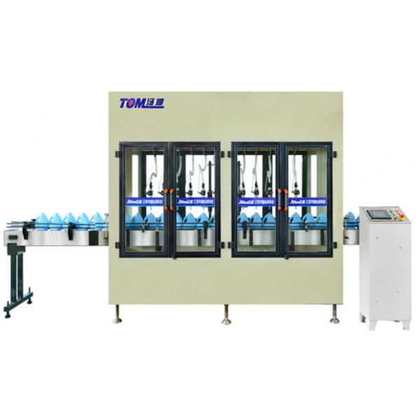 Quality Non Metal Gravity Type Disinfectant Filling Machine 50-1000ml 700-5000BPH for sale