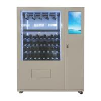 China Multi Languages Healthy Food Vending Machine For Nutrition Salad / Cupcake factory