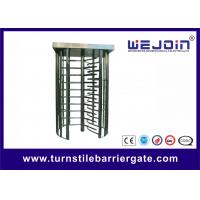 China Pedestrian Security Gates Automatic Turnstile Full Height Turnstile With Memory Function for sale