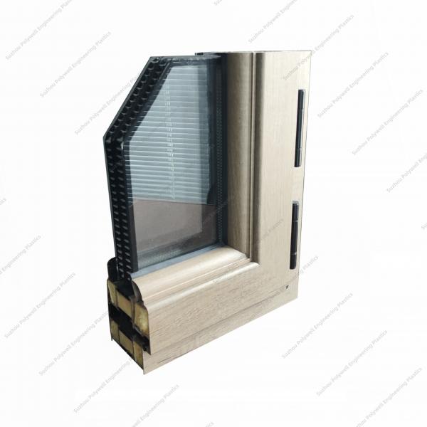 Quality Aluminum Alloy Three Rail Translation Window Sound Insulation Anti Theft Profile with Thermal Break Strip for sale