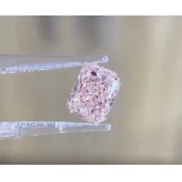 Quality IGI Certified Lab Created Colored Diamonds Fancy Intense Pink VS1 Radiant Loose for sale