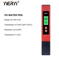 China Acidity Analysis Waterproof ABS ATC Pen Type Ph Meter factory