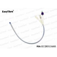Quality Medical Smooth Silicone Catheter Foley Fr12 Fr14 Fr16 Three Way for sale