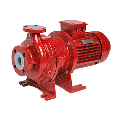 Quality FEP Lined Magnetic Drive Centrifugal Pump For Nitric Acid for sale