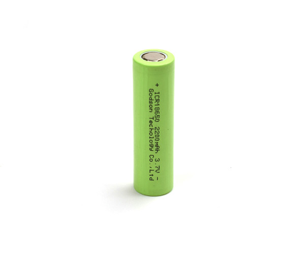 Quality 2200mAh Lithium Ion Battery Emergency Light Battery ICR18650 3.7V for sale