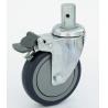 China medical wheel locking casters stem casters wooden floors factory