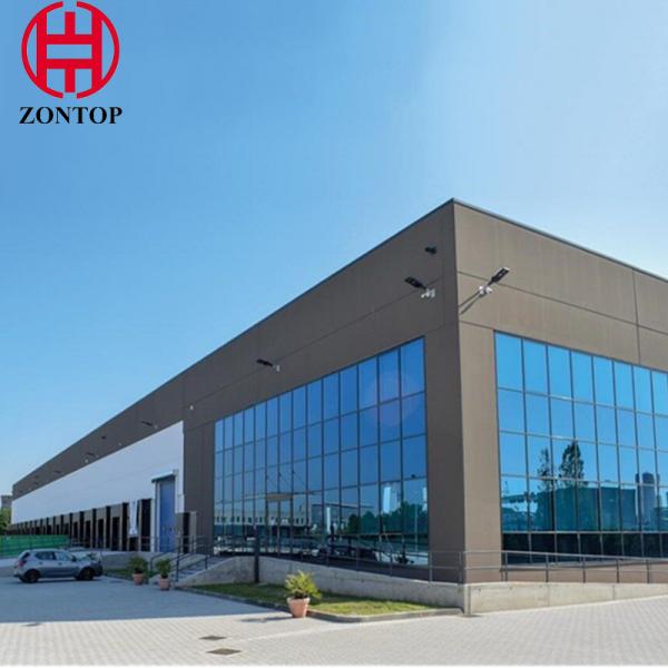 Quality Prefabricated Steel Building Customized Structure Factory Workshop WarehouseOffice Hotel for sale