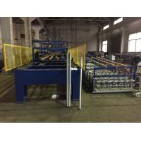 China High Speed Discontinuous PU Sandwich Panel Production Line 950mm Panel Width factory