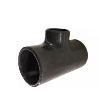 China Steel 304 316l Seamless Pipe Fittings Short Type Welded Stainless Pipe Tee factory
