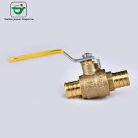 Quality Normal Temperature Forged Brass PEX 1"X1'' Lead Free Ball Valve for sale