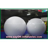 China LED Lighting Inflatable Balloon 0.2mm PVC Throwing Ball For Vocal Concert / Event factory