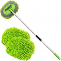 China 62 Microfiber Car Wash Brush Mop With Long Handle And Replacement for sale