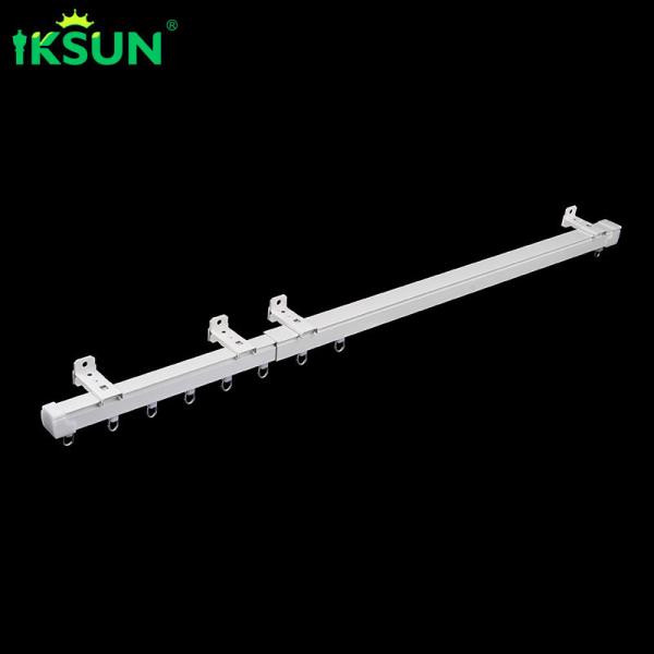 Quality Flexible Telescopic Curtain Track Heavy Duty Wall Mount Multifunctional for sale