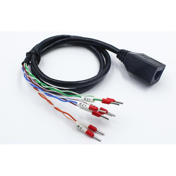 Quality 8p8c RJ45 Female Connector To Cold Pressed Terminal Ethernet Rj45 Patch Cable for sale
