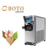 China Counter Top Ice Cream Freezer/Industrial Ice Cream Machine For Sale Table Top Ice Cream Freezer Gelato Push Cart R404a factory