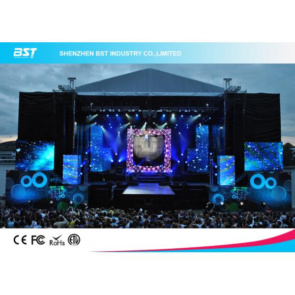 Quality Waterproof P6.25 SMD 3535 Rental LED Display , Outdoor Advertising LED Display for sale