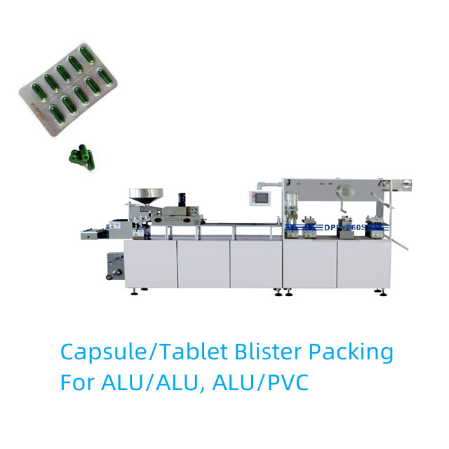 China DPP 260 Capsule Tablet Full Automatic Blister Packing Machine For Foods factory