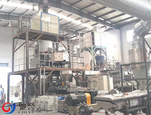 Quality Automatic Dosing Mixing Conveying System For PVC Cable for sale