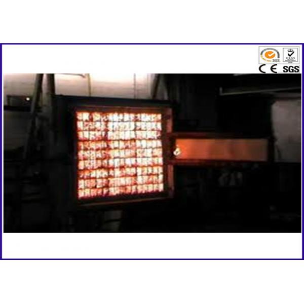 Quality BS 476 Part 7 Flammability Testing Equipment / Surface Flame Spread Test for sale