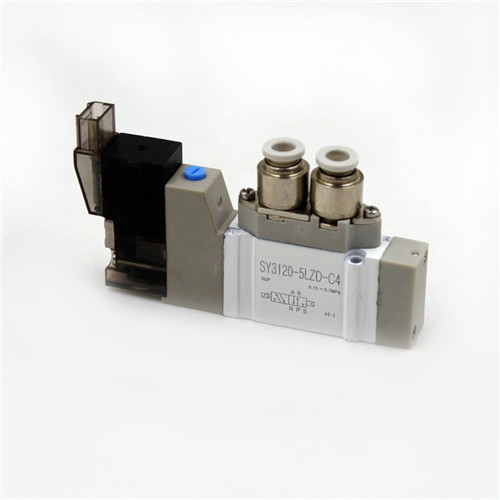 Quality SY Series Pneumatic Cylinder Valve 5 Way 2 Position SMC Equivalent for sale