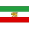 China Custom Flags 3X5ft Polyester Iran Lion Flag Persian Flag With Lion factory