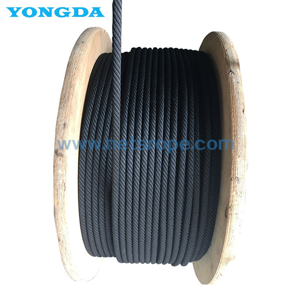 Quality GB/T 33364-2016 6 Strand 6x61 Offshore Mooring Steel Wire Rope for sale