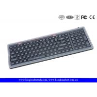 China Black 106 Keys Super - Slim Silicone Keyboards USB Interface factory