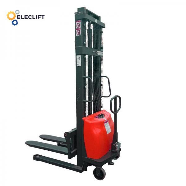 Quality CE Lifting Height 3000mm Semi Electric Pallet Stacker 1.5 Ton for sale