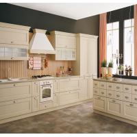 China White Color White Shaker Kitchen Cabinets , Pre Assembled Kitchen Cabinets factory