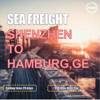 China EMC YML Liner International Sea Freight Logistics  From Shenzhen To Hamburg Germany factory