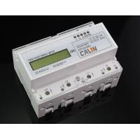 China Class 1S Accuracy Din Rail Power Meter RTU Protocol 3 Phase Power Meter for sale