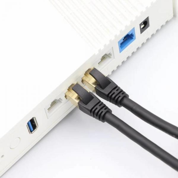 Quality Rj45 Communication Patch Cable Cord Cat8 PVC LSZH Flame Retardant for sale