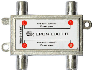 china EOC Network Access Point CATV Band 85-1000MHz Insertion Loss ≤1.5 db