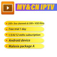 China Malaysia Chinese IPTV Subscription Activation for CN Malaysia singapore free trial 1day factory