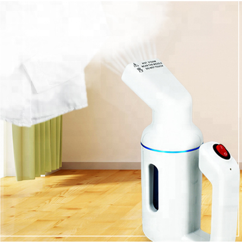 China Double - Layer Air Hole Portable Garment Steamer Iron PC High Temperature Nozzle factory