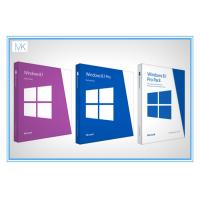 China Original Windows 8.1 64 Bit Product Key Oem Package With DVD Key Card factory