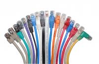 China RoHS Compliant Cat6 UTP Patch Cord 23AWG BC LAN Cable Al Foil Shiled 4 Pairs factory