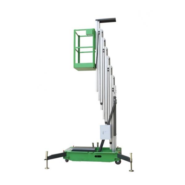 Quality 130Kg Loading Capacity Aluminum Aerial Work Platform with 8m Lifting Height for sale