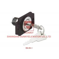 China Elevator door key locks / Push Button Reset Switch Electrical Lift Components factory
