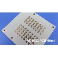 China RT/Duroid 6002 60mil 1.524mm DK2.94 Rogers PCB Board For Airline Collision Avoidance factory