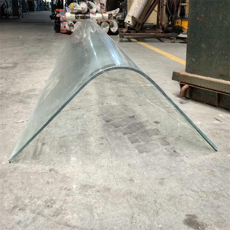 China Oversized Tempered Glass Curved Hot-Bent Glass Various Curvature Glasses Small Radius Curved Glass factory