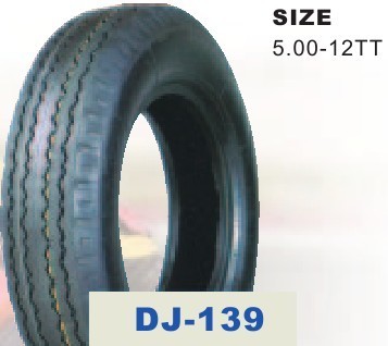 China Electric Tricycle Parts 5.00 - 12 Three Wheel Motorcycle Tire with 37%-56% Rubber Content factory