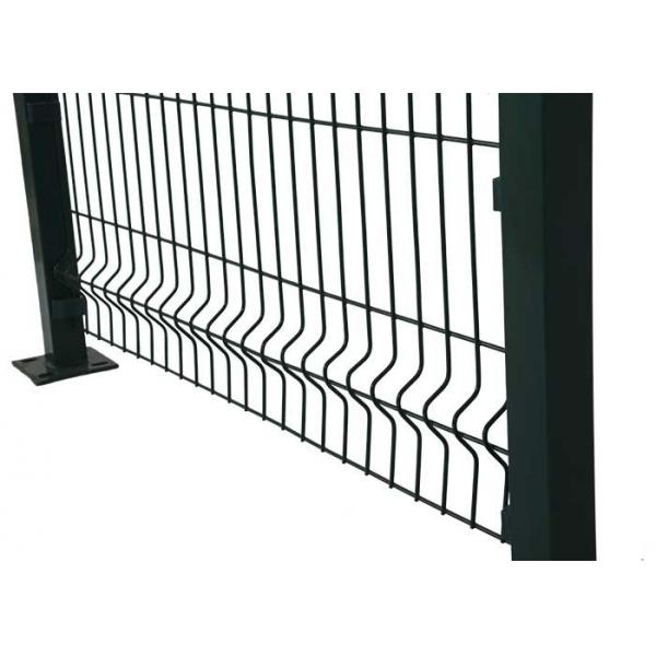Quality Square Post 50*150mm No Climb Security Fence For Public Ground for sale